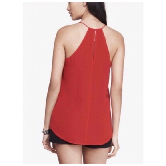 Express Reversible Barcelona Cami Top Red/Hot Pink Spaghetti Racerback Size XS - Picture 3 of 13